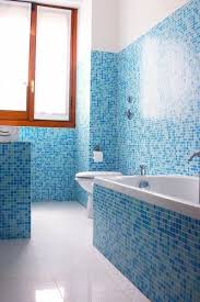 Glass Grey Mosaic Bathroom Tiles Size