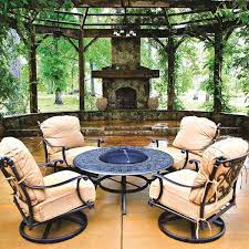 Grand Tuscany Fire Pit Set By Hanamint