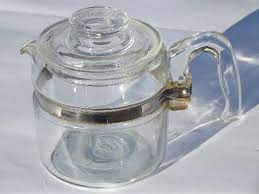 Vintage Pyrex Flameware Percolator For