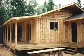 Canadiana Vertical Log Cabins Log