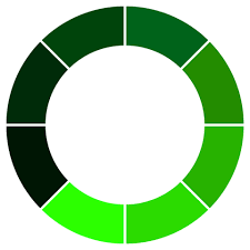 Light And Dark Green Colour Loding Icon