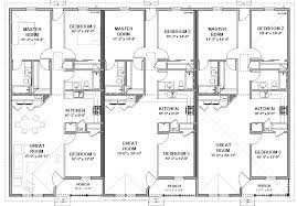 Triplex House Plans 1 387 S F Ea Unit