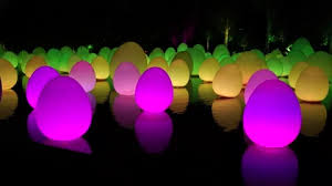Glowing Eggs At Dragonfly Lake In