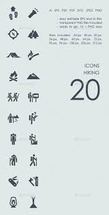 Hiking Icons Designsone Logo Icons