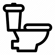 Wall Drain In Wall Pan Toilet Icon