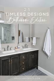 25 Timeless Bathroom Design Ideas That