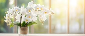 White Orchid Flower Decoration