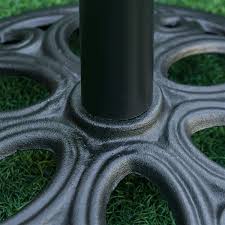 Round Patio Umbrella Base 84d 130bk