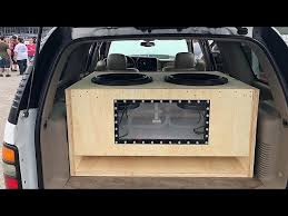 Custom Plexiglass Subwoofer Box Build