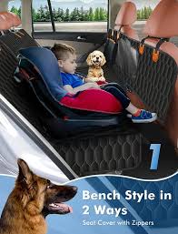 Dog Car Seat Cover For Back Seat 5 In