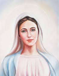 Virgin Mary Icon Painting Holy Mother