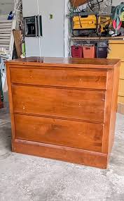 Beat Up Ethan Allen Dresser Gets A New Life