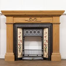 Cast Iron Fire Surround With Pine