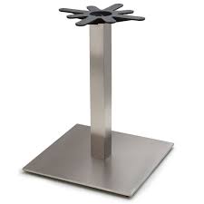 stainless steel restaurant table base