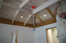 ceilings beams brackets wood trim