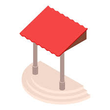 House Element Icon Isometric Vector