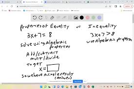Inequality When Solving Equations