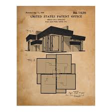 Frank Lloyd Wright House Sketch