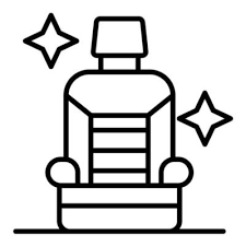 Car Seat Cleaning Vector Icon 21651141
