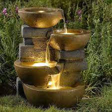 Resin Outdoor Water Fountain