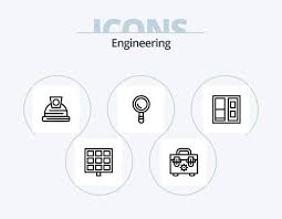 Engineering Line Icon Pack 5 Icon