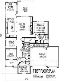 2 Bedroom House Plans With Open Floor