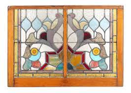 Auction Antique Stained Glass Window
