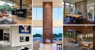 Double Sided Fireplace Into