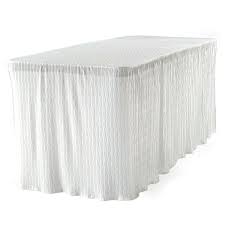 The Folding Table Cloth 6 Ft White