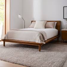 Keira Solid Wood Bed West Elm