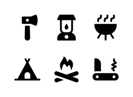 Camp Icon Vector Art Icons And