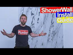 How To Fit Shower Wall Board Install
