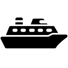 Cruise Ship Free Transport Icons