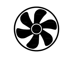 Exhaust Fan Icon Ventilator Symbol Svg