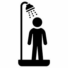 Bathroom Clean Shower Icon
