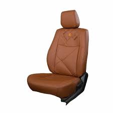 Victor Art Leather Car Seat Cover Tan