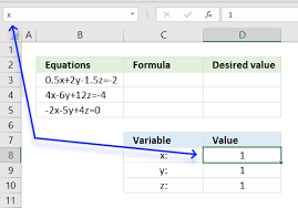 Solve Simultaneous Linear Equations