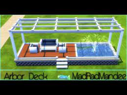 Arbor Deck Sd Build Sims 4