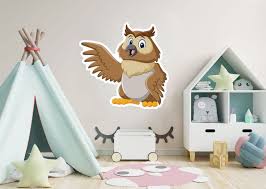 Owl Brown Owl Icon Removable Wall