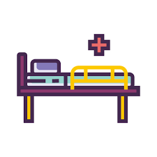 Hospital Bed Vector Icons Free