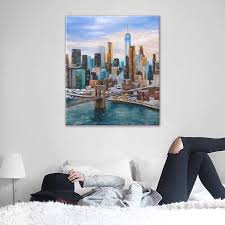 New York City Skyline Painting By