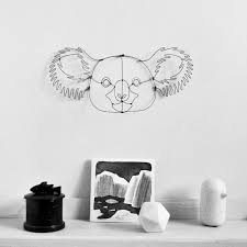 Koala Decorative Animal Head Made Of