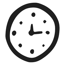 Simple Clock Doodle Ad Paid