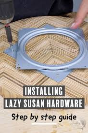 How To Install Lazy Susan Hardware