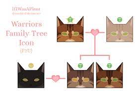 Warriors Family Tree Icon Free To Use