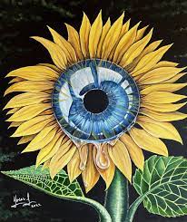 The Sunflower Cry Painting By Yosan