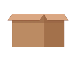 Brown Box Icon Stock Vector By