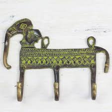 Antiqued Brass Indian Elephant Theme 3