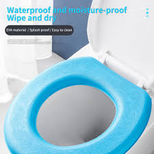 Washable Sticker Foam Toilet Cover