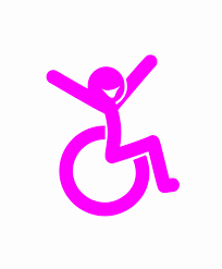 Yip Wheelchair Graphic Poster